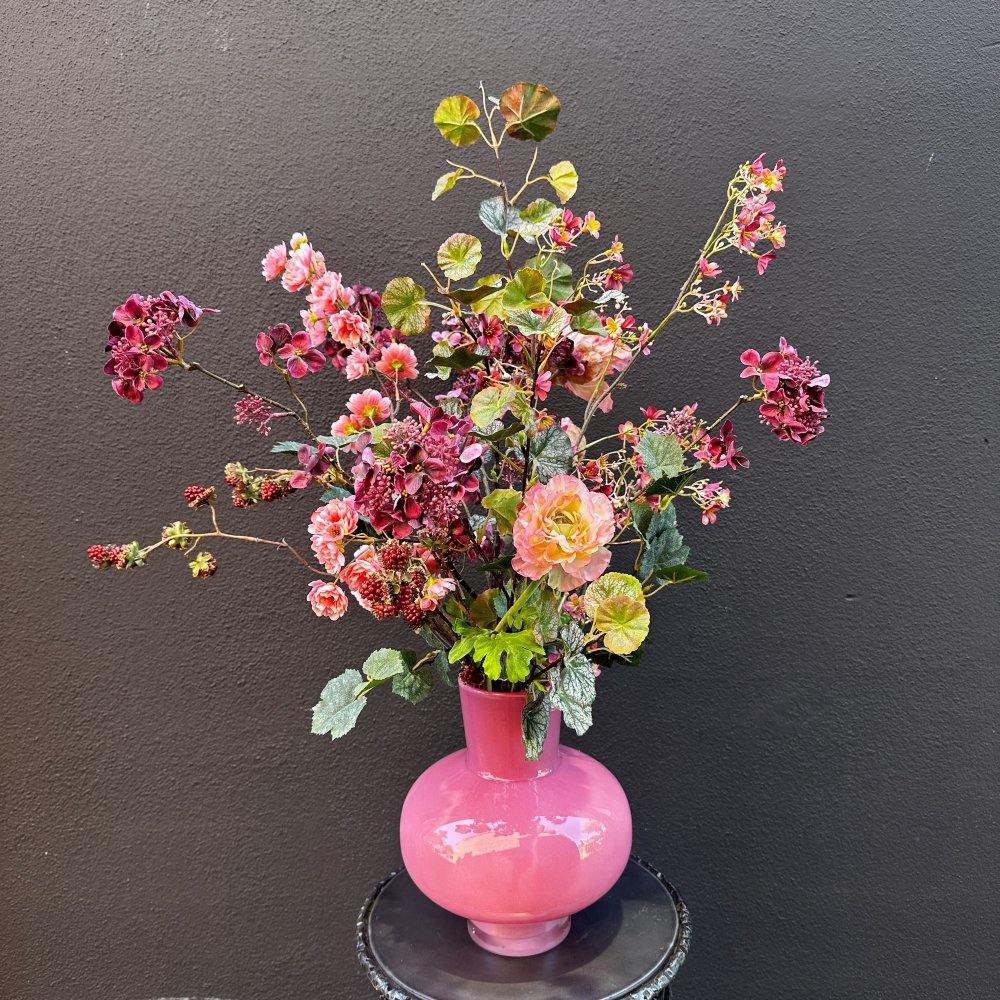 Zijden boeket flora