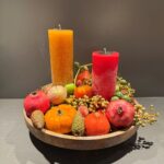 Extra luxe herfstschaal oker