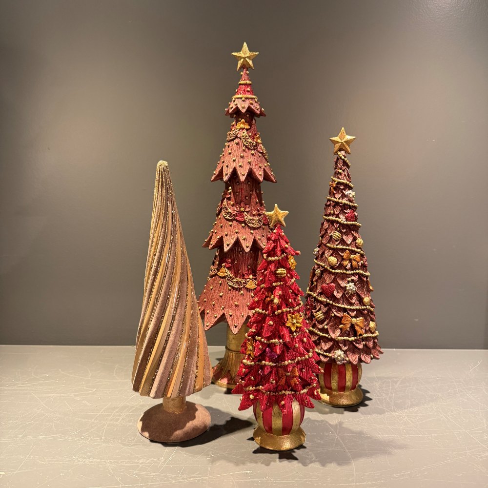 Kerstbomen set chique