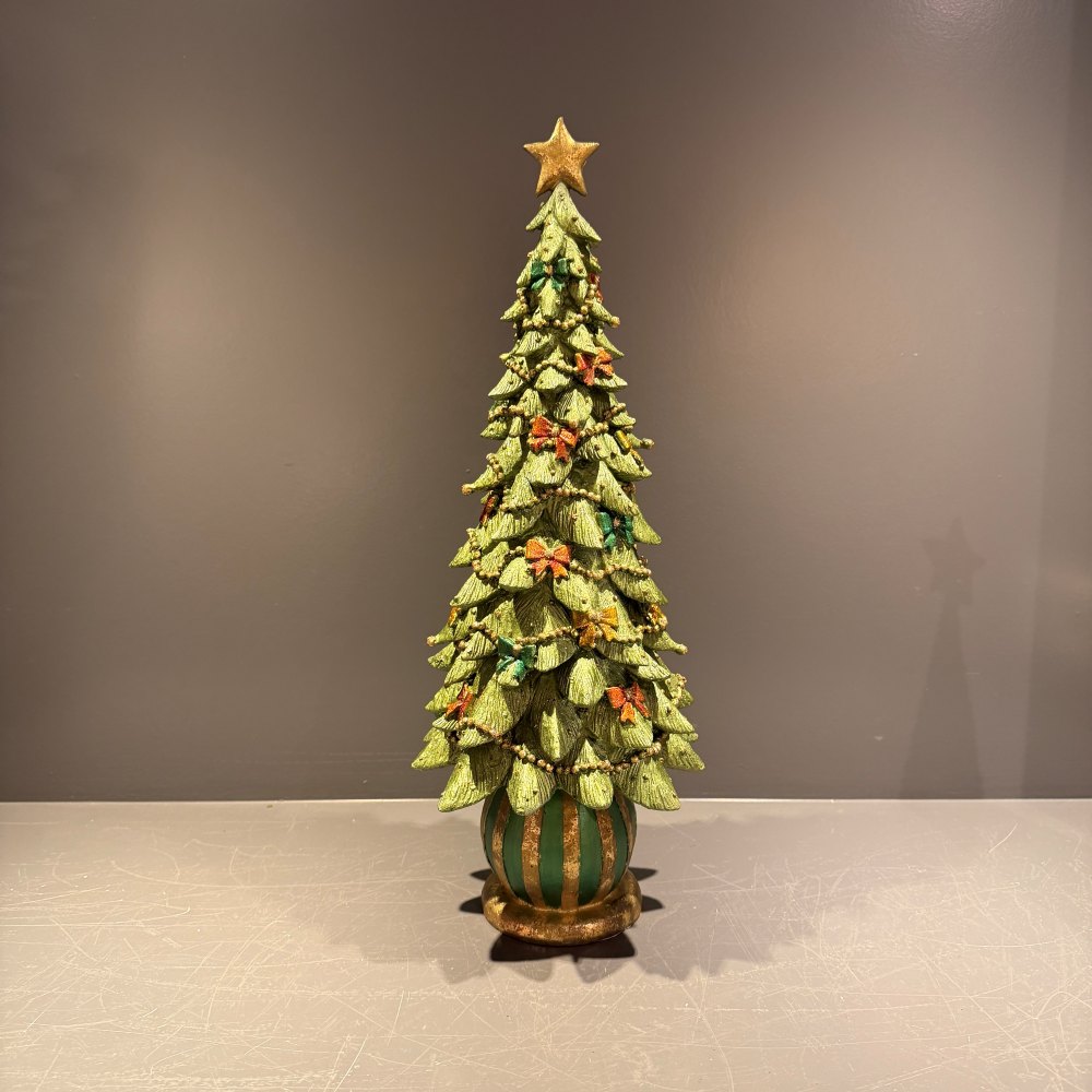 Kerstboom groen klassiek groot