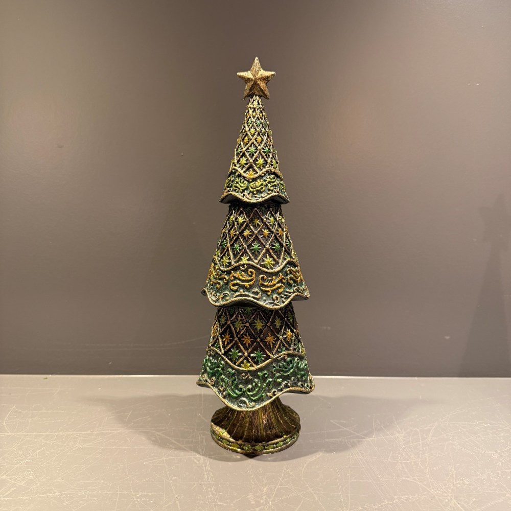 Kerstboom groen verfijnd middel