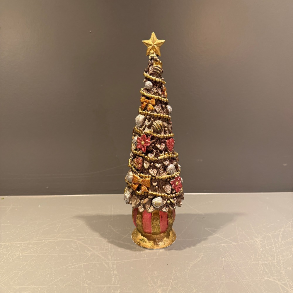 Kerstboom klein gekleurd