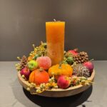 Luxe herfstschaal oker